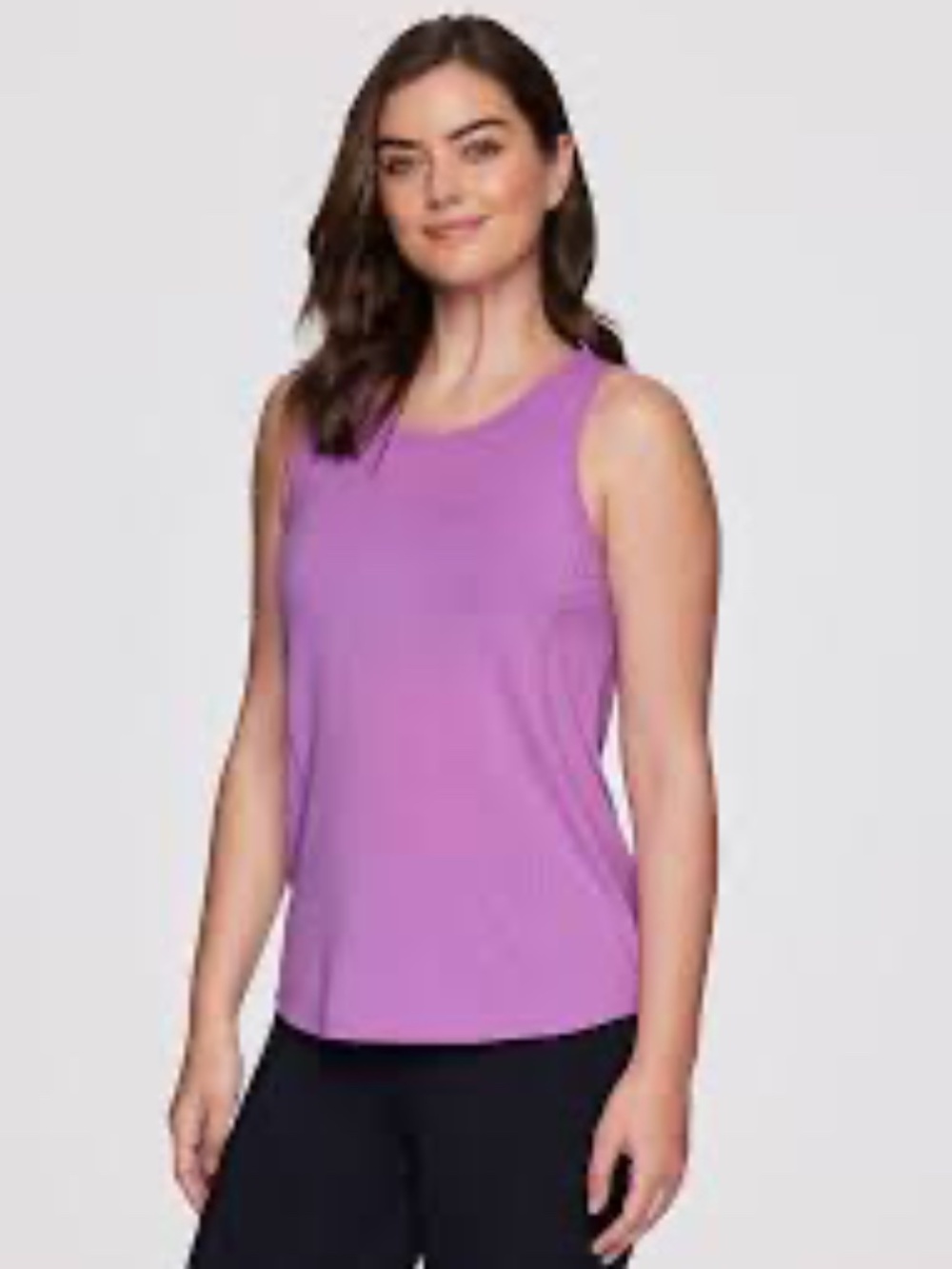 RBX Active lightweight purple activewear sleeveless tank top size Medium